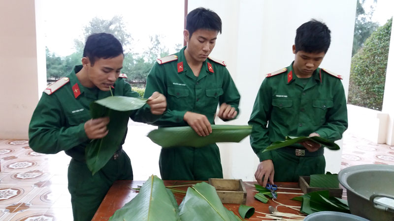 Tết của lính đảo tiền tiêu