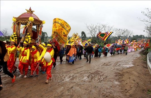 Lễ rước nước - nghi lễ quan trọng trong Lễ hội Đền Trần, Thái Bình