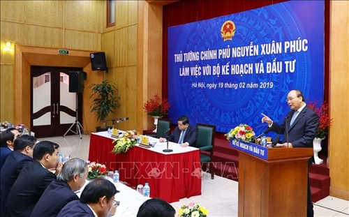 Thủ tướng Nguyễn Xuân Phúc: Bộ Kế hoạch và Đầu tư và các bộ, ngành cần nỗ lực, sáng tạo hơn nữa