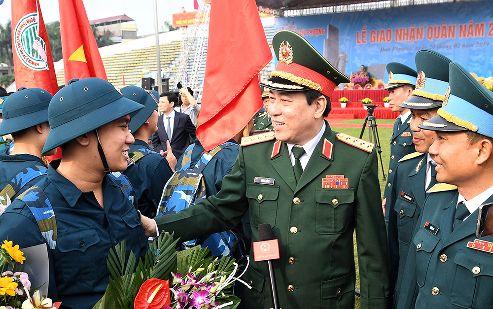 Đan Phượng rộn ràng ngày hội tòng quân 