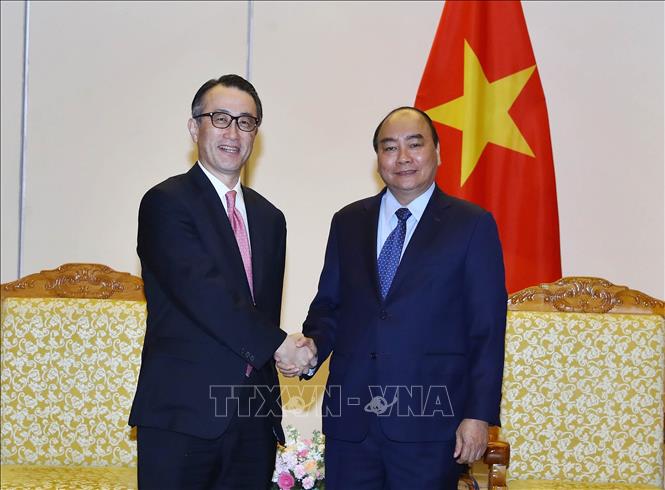 Thủ tướng Nguyễn Xuân Phúc tiếp Tổng giám đốc Ngân hàng MUFG, Nhật Bản