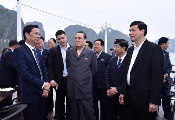 Đoàn đại biểu cấp cao Đảng Lao động Triều Tiên thăm tỉnh Quảng Ninh