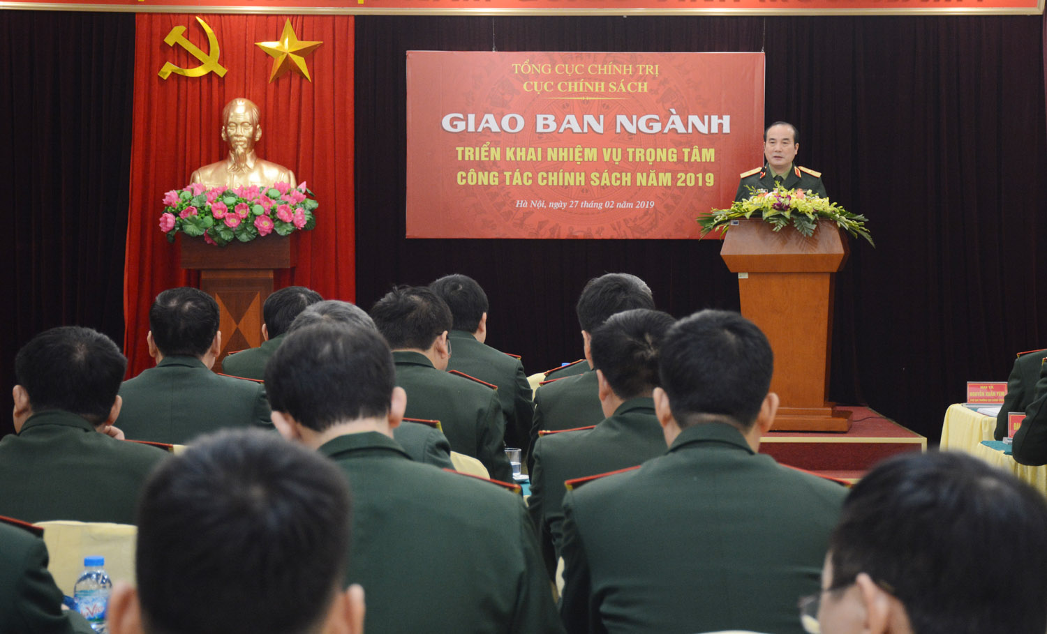 Ngành Chính sách quân đội triển khai nhiệm vụ trọng tâm năm 2019