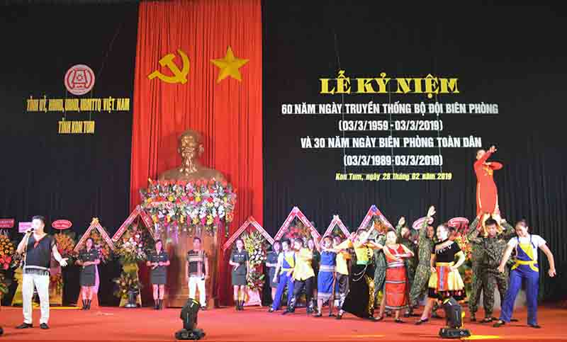 Kon Tum tổ chức Lễ kỷ niệm 60 năm Ngày Truyền thống BĐBP và 30 năm Ngày Biên phòng toàn dân