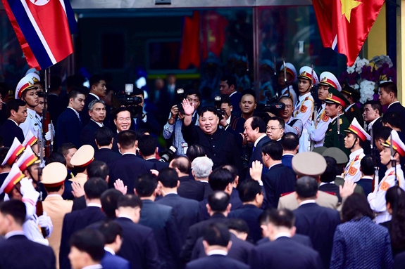 Chủ tịch Triều Tiên Kim Jong Un rời ga Đồng Đăng, kết thúc chuyến thăm hữu nghị chính thức Việt Nam

