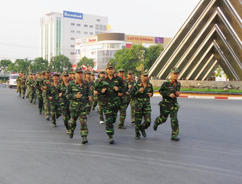 Hơn 8.000 cán bộ, chiến sĩ tham gia Ngày chạy thể thao CISM