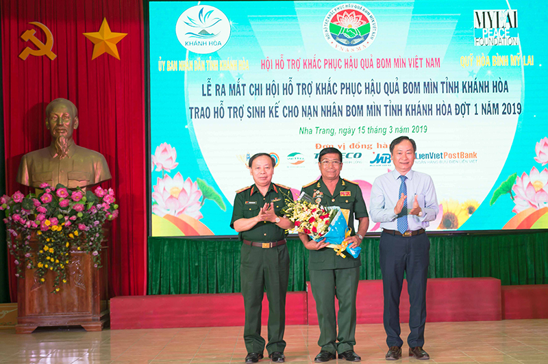 Ra mắt Chi hội Hỗ trợ khắc phục hậu quả bom mìn tỉnh Khánh Hòa 