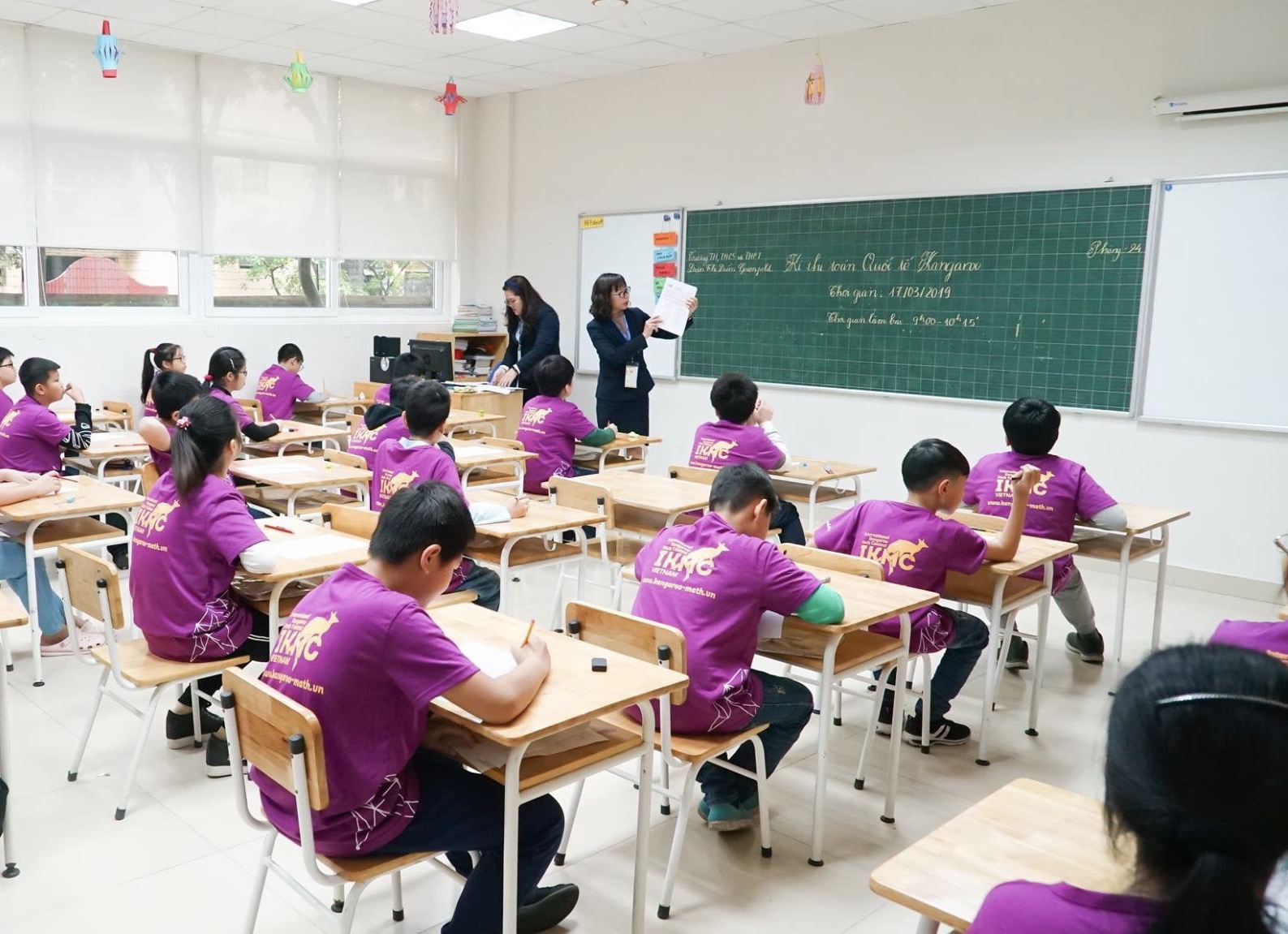 Hơn 24.000 học sinh tham gia Kỳ thi Toán quốc tế Kangaroo