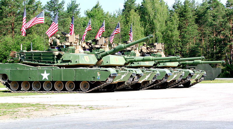 Mỹ đầu tư 6 tỷ USD nâng cấp xe tăng chiến đấu M1 Abrams