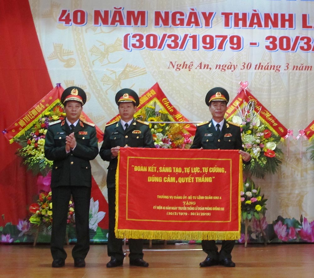 Lữ đoàn Phòng không 283 kỷ niệm 40 thành lập