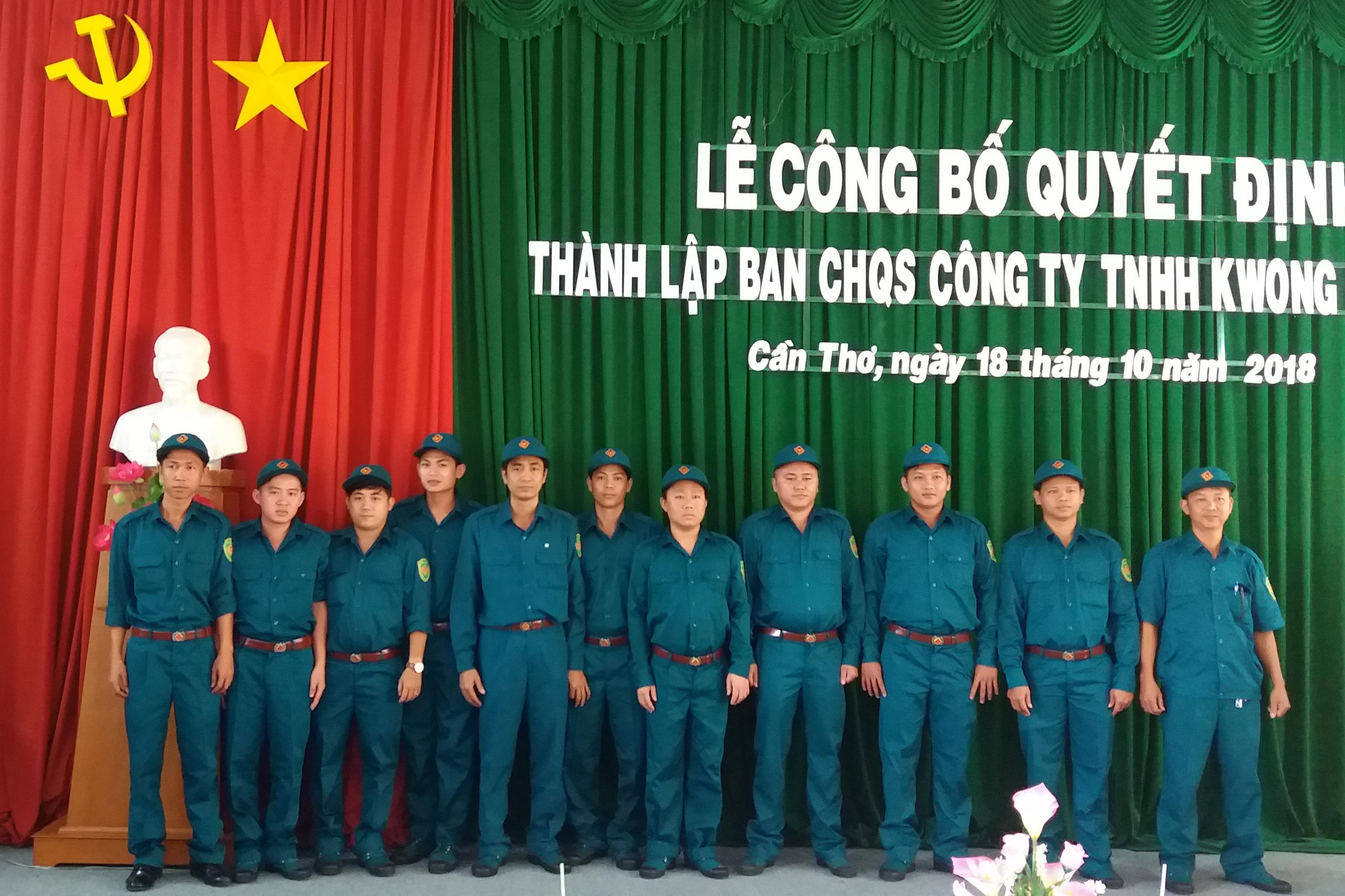 Hiệu quả từ việc thành lập lực lượng tự vệ ở doanh nghiệp FDI

