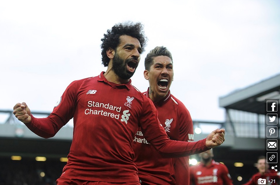 Liverpool thắng kịch tính trước Tottenham