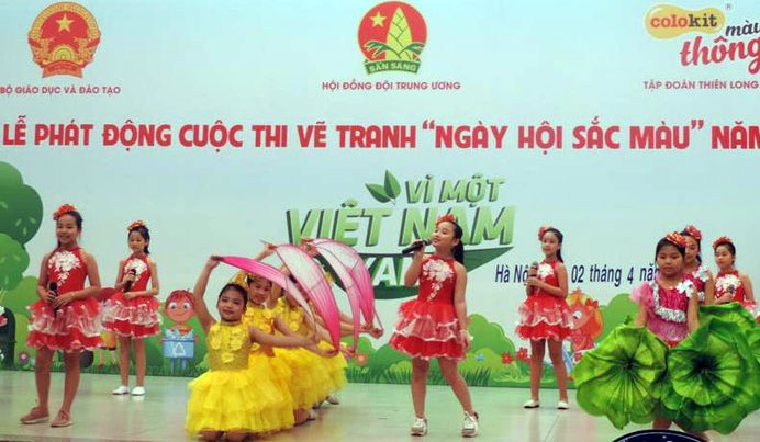 Phát động Cuộc thi vẽ tranh “Ngày hội sắc màu”