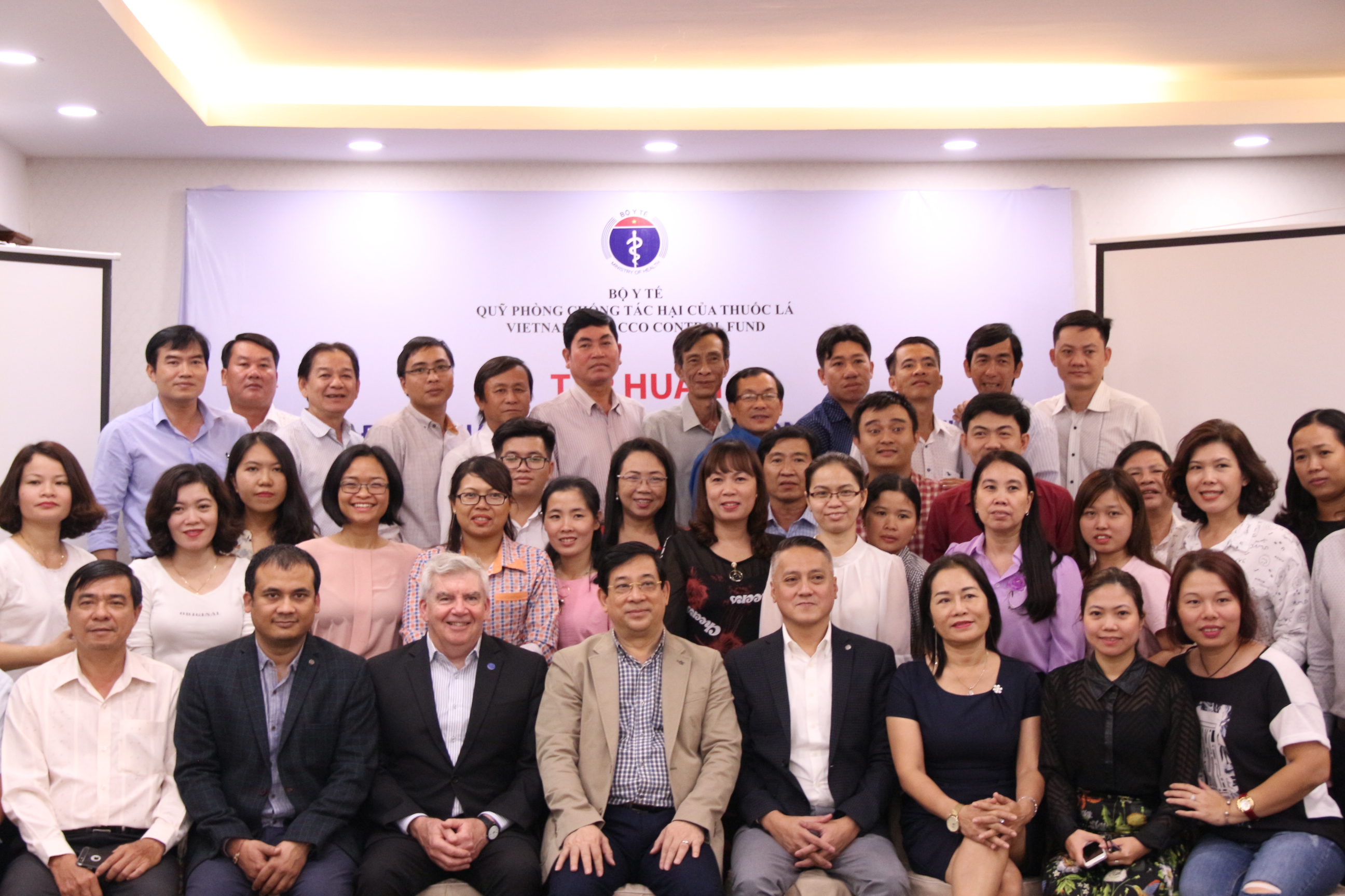 120 cán bộ truyền thông y tế được tập huấn về giám sát đánh giá hoạt động truyền thông về Phòng, chống tác hại thuốc lá