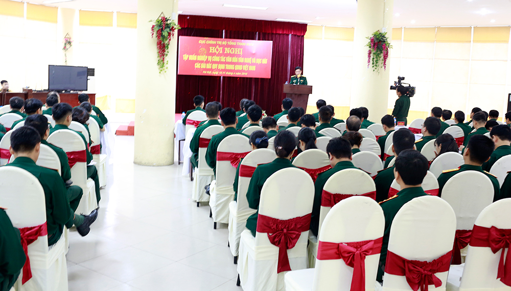 Tập huấn nghiệp vụ công tác văn hóa văn nghệ 