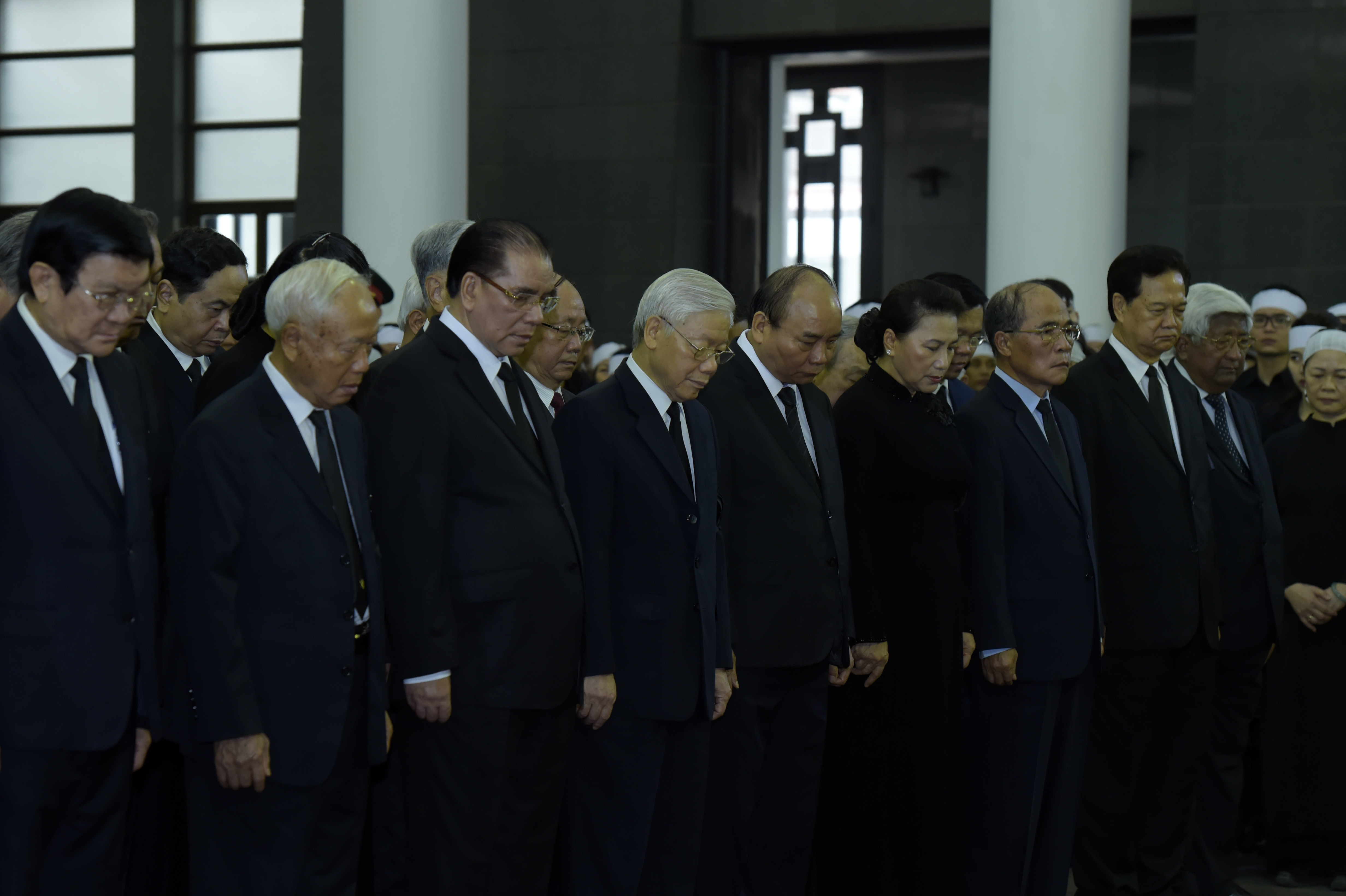 Tổ chức trọng thể Lễ viếng đồng chí Trung tướng Đồng Sỹ Nguyên

