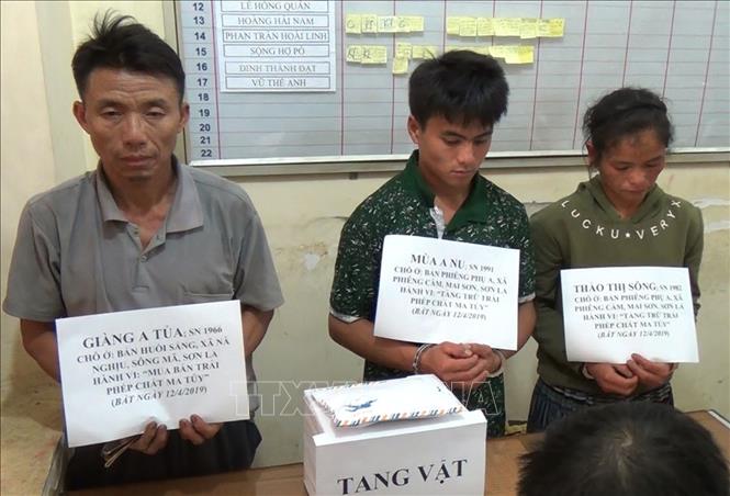 Sơn La: Bắt ba đối tượng, thu hơn 7.000 viên ma túy tổng hợp

