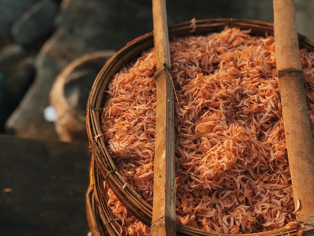 Hải sản khô rất được ưa chuộng tại Nhơn Lý