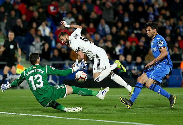 Vòng 34 La Liga: Real bị Getafe cầm chân không bàn thắng