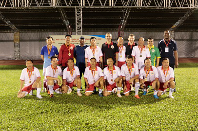 Đội Việt Nam vô địch Giải bóng đá giao hữu các đoàn CISM