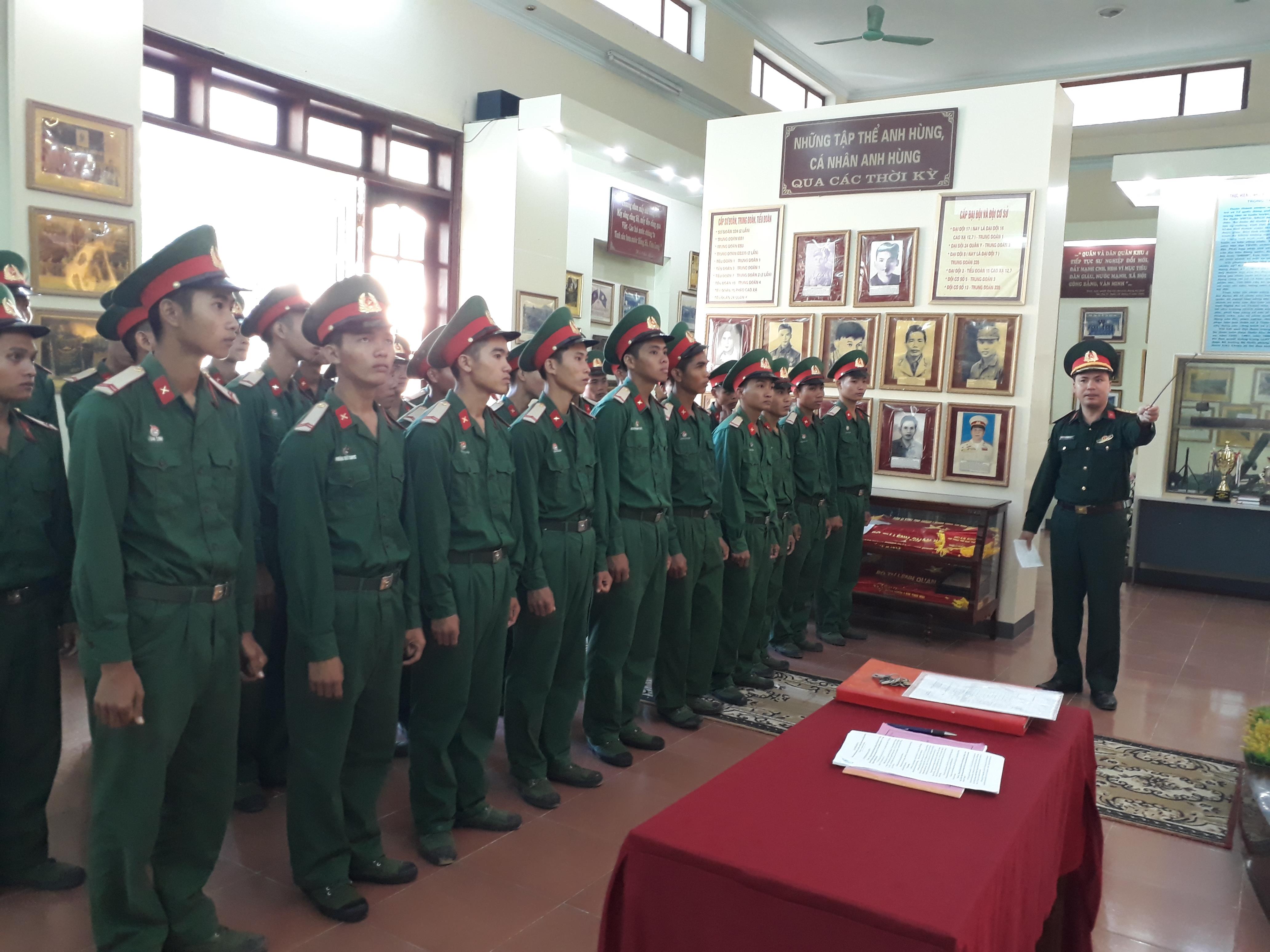 Tiếp thêm quyết tâm phấn đấu