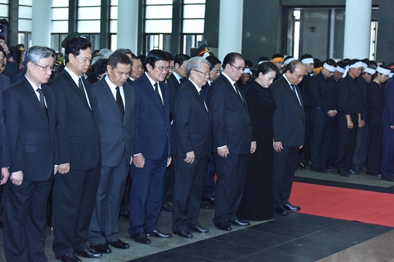 Cử hành trọng thể Lễ truy điệu nguyên Chủ tịch nước, Đại tướng Lê Đức Anh