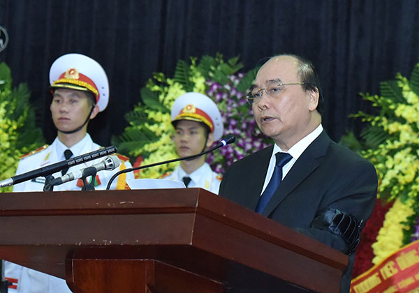 Lời điếu tại Lễ truy điệu nguyên Chủ tịch nước, Đại tướng Lê Đức Anh