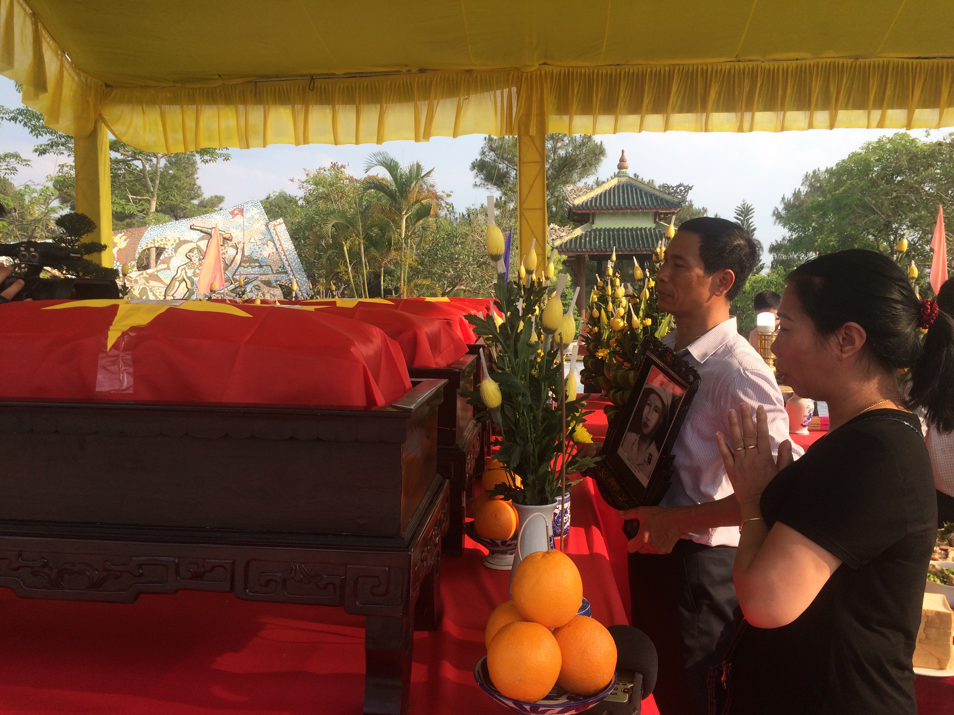 Thừa Thiên-Huế tổ chức truy điệu và an táng 18 hài cốt liệt sĩ