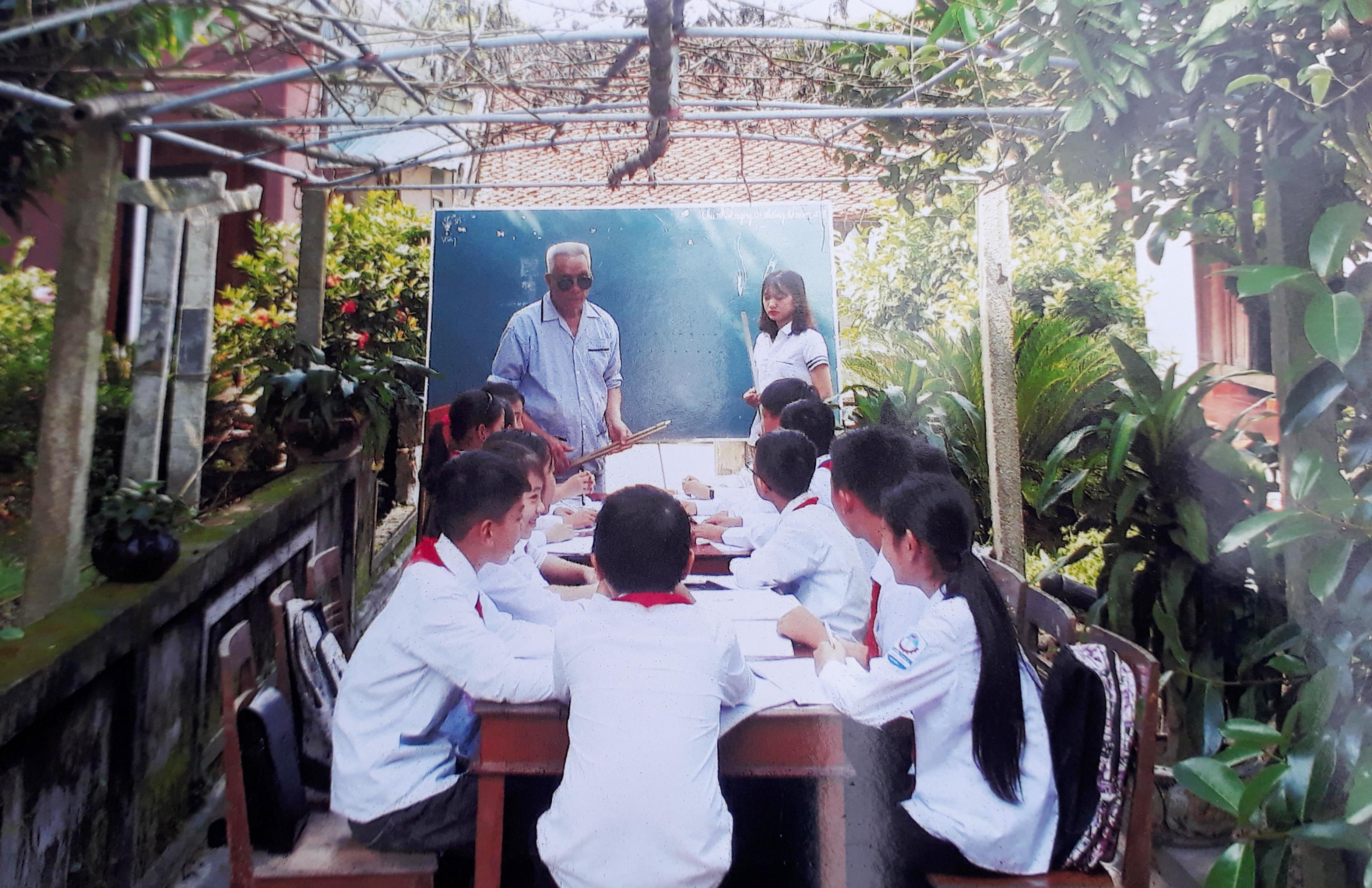 Lớp học miễn phí của người thương binh khiếm thị