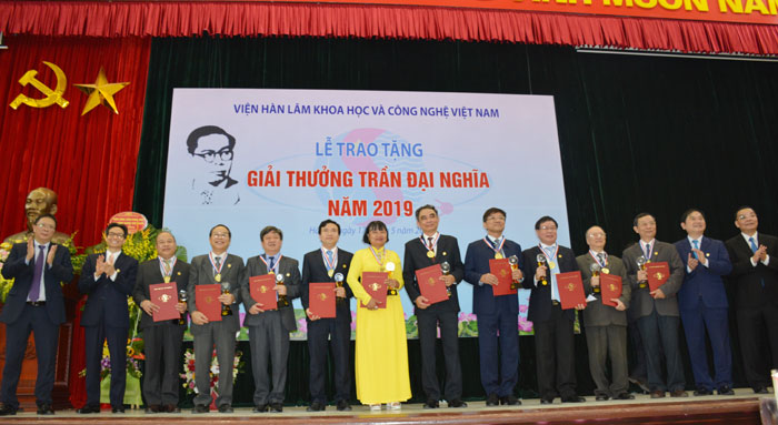 Giải thưởng Trần Đại Nghĩa 2019 tôn vinh 4 công trình xuất sắc