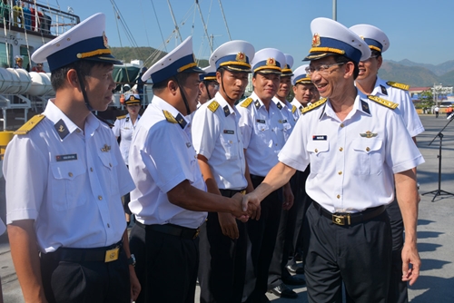 Tàu buồm 286/Lê Quý Đôn kết thúc chuyến huấn luyện biển đường dài kết hợp đối ngoại quân sự