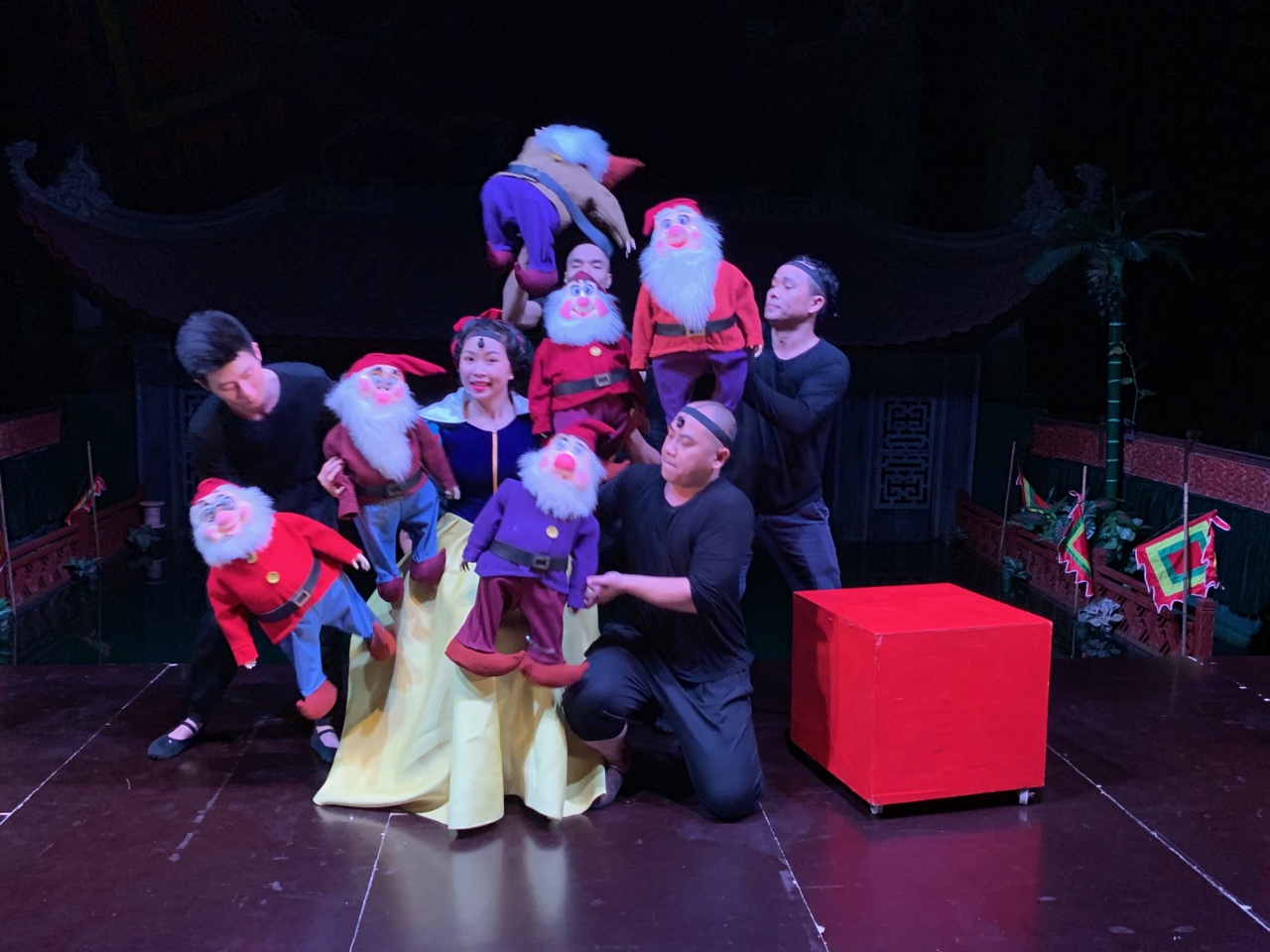 Nhà hát Múa rối Thăng Long chuẩn bị chương trình 