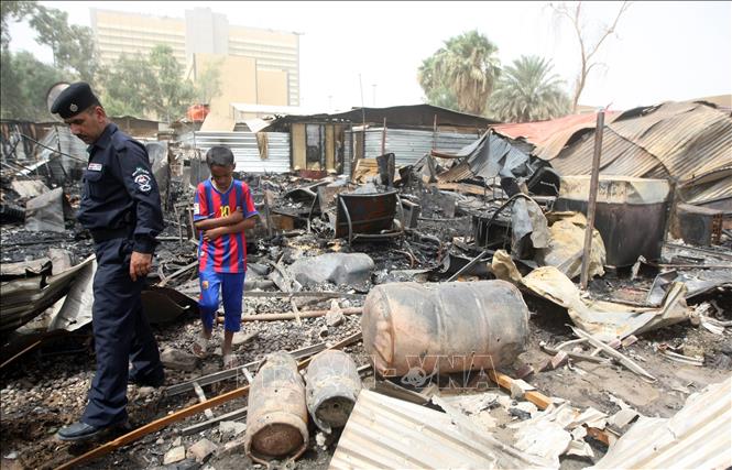 Iraq: Rocket bắn vào Vùng Xanh ở Baghdad 