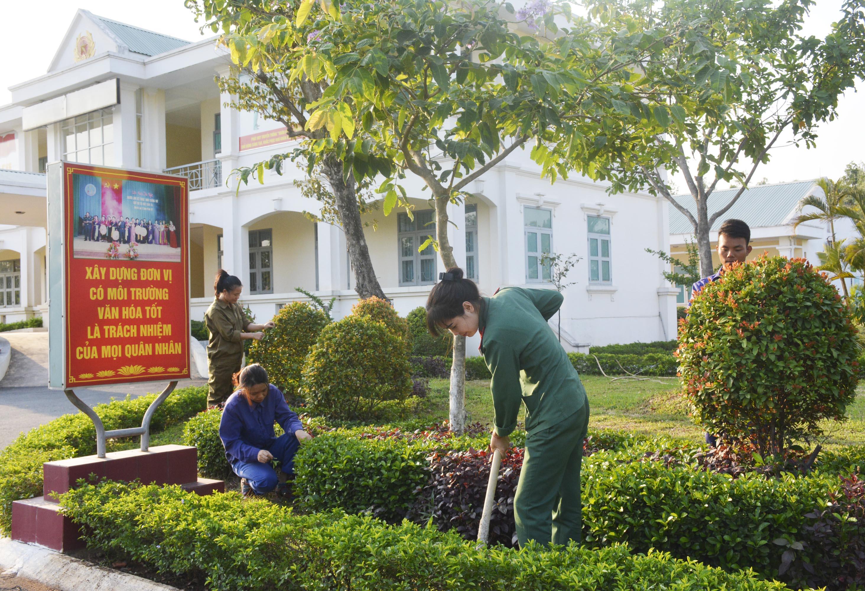 Xanh, sạch, đẹp ở Kho KT580