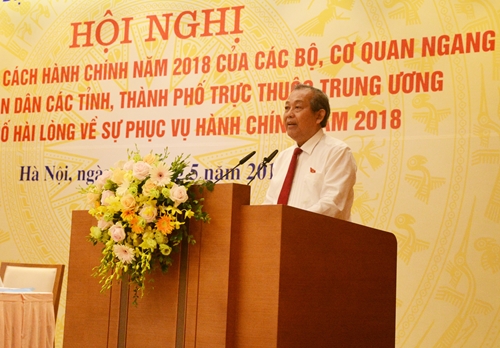 Ngân hàng Nhà nước Việt Nam và tỉnh Quảng Ninh tiếp tục đứng đầu về cải cách hành chính