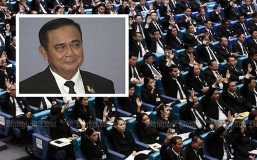 Quốc hội Thái Lan bầu ông Prayut Chan-o-cha làm Thủ tướng mới