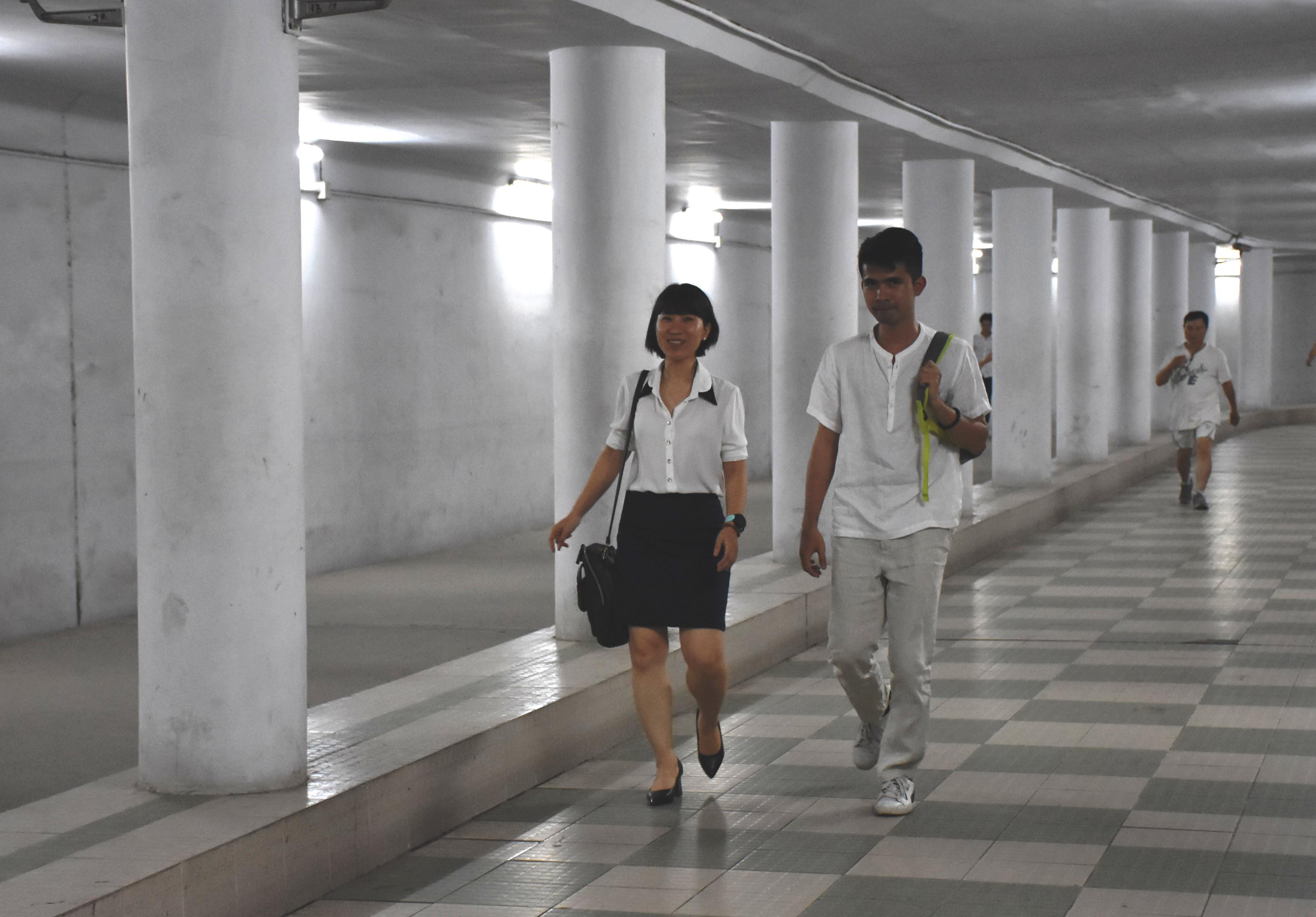 Để hầm dành cho người đi bộ phát huy hiệu quả cao hơn