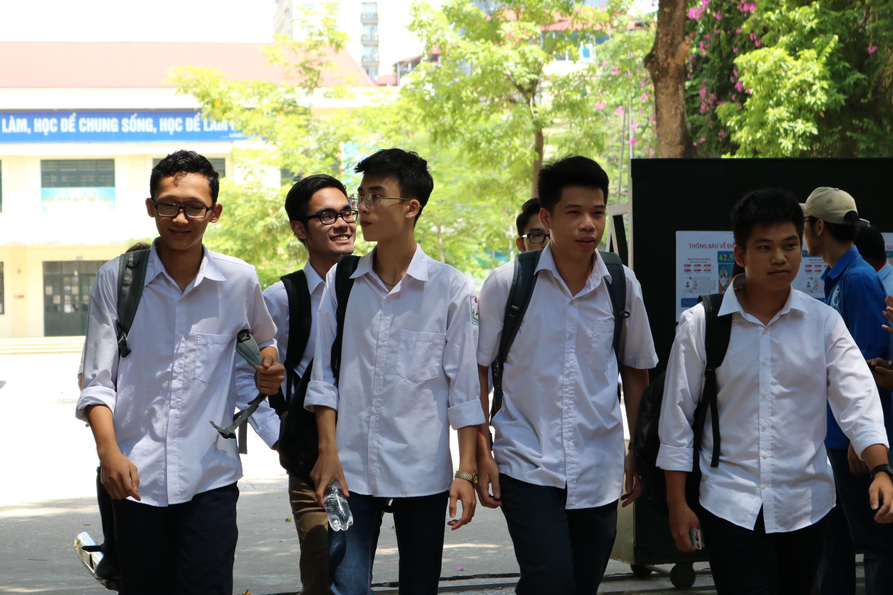 Hơn 99% thí sinh đăng ký đã đến dự thi