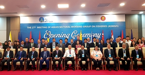Khai mạc cuộc họp Nhóm công tác nghề cá ASEAN lần thứ 27