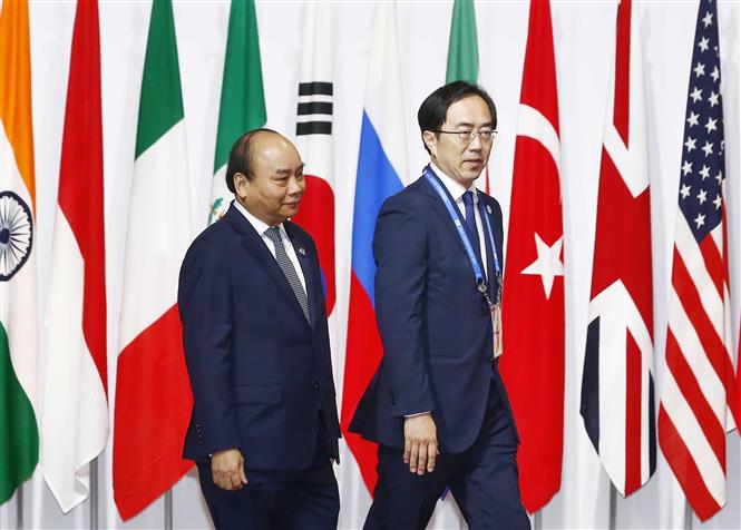 Thủ tướng Nguyễn Xuân Phúc gặp gỡ các doanh nghiệp hàng đầu trong lĩnh vực công nghệ Nhật Bản