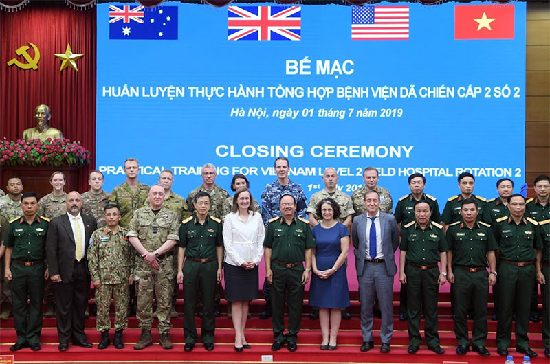 Bệnh viện Dã chiến cấp 2 số 2 kết thúc huấn luyện thực hành tổng hợp

