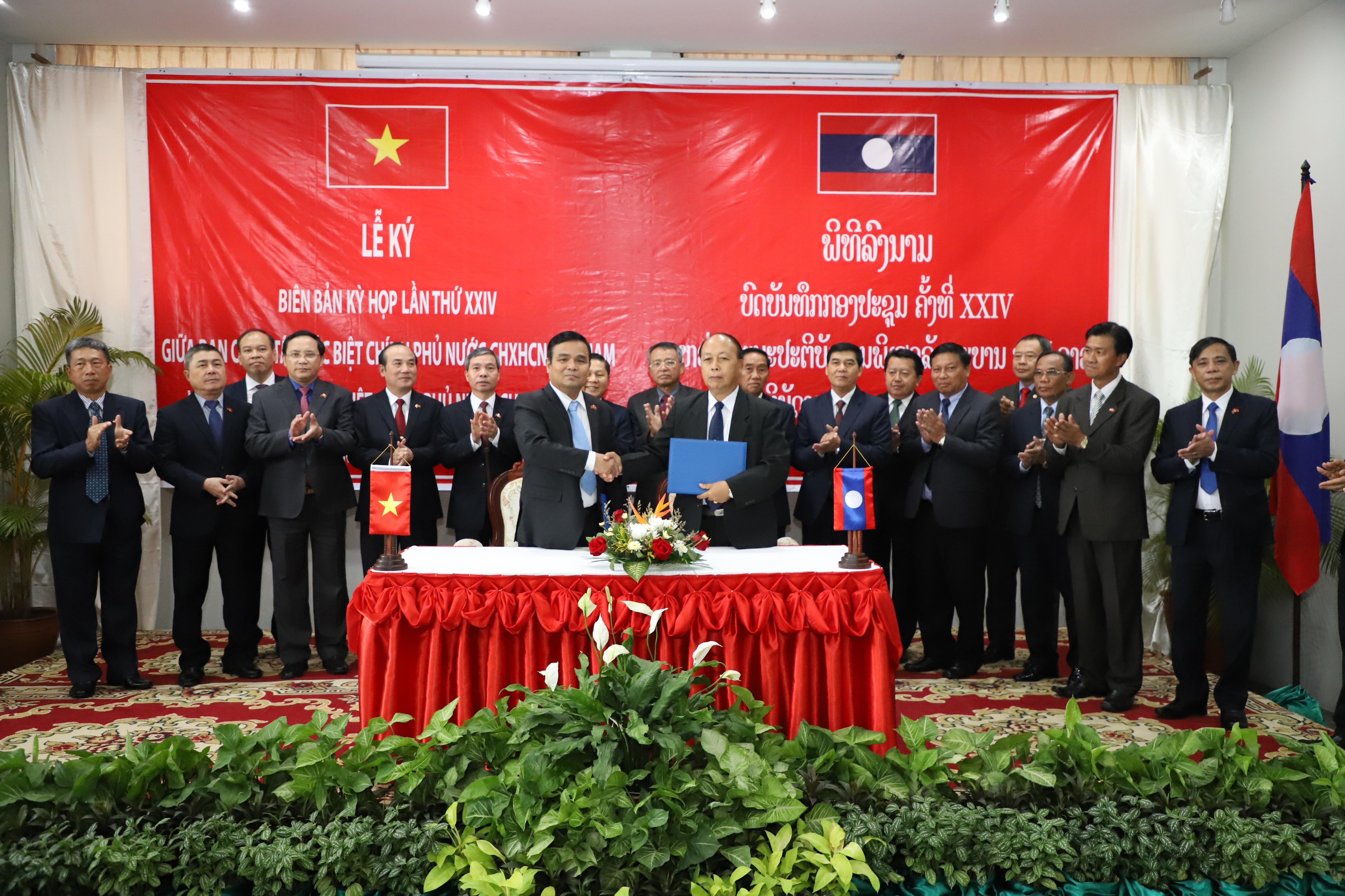 Tiếp tục phối hợp tìm kiếm hài cốt liệt sĩ Quân tình nguyện và chuyên gia Việt Nam hy sinh tại Lào

