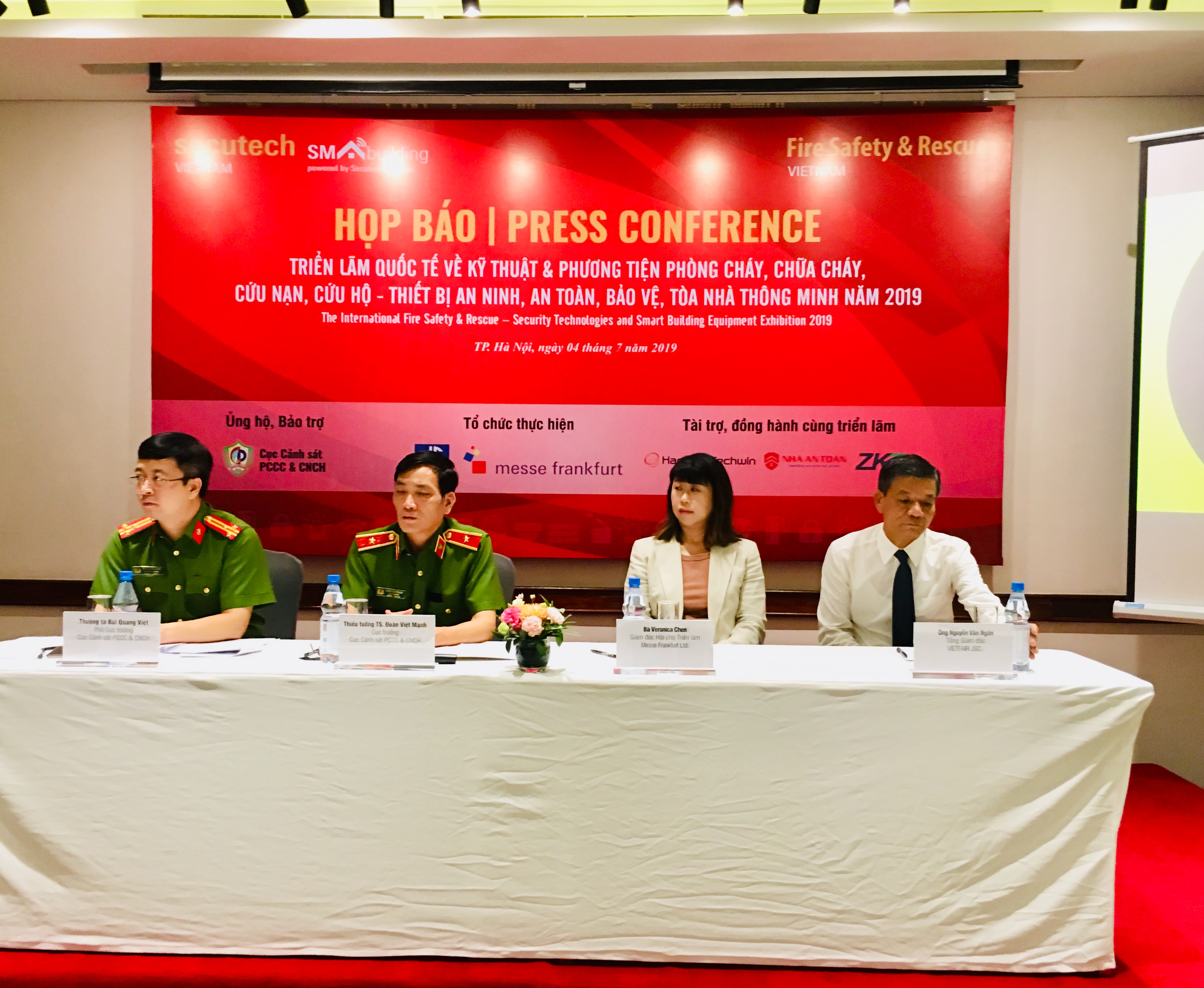 Hơn 350 đơn vị tham gia Triển lãm Quốc tế về phòng cháy, chữa cháy 2019