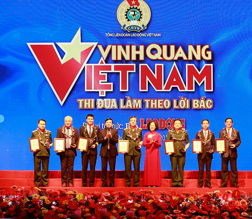 19 tập thể và cá nhân được vinh danh tại chương trình Vinh quang Việt Nam 2019