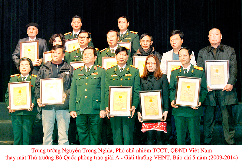 Thể lệ tuyển chọn tác phẩm dự xét giải thưởng báo chí về đề tài LLVT và CTCM 5 năm của Bộ Quốc phòng

