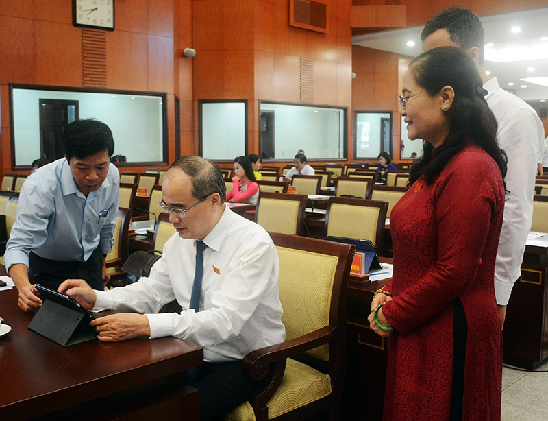 Khai mạc kỳ họp thứ 15, Hội đồng nhân dân TP Hồ Chí Minh
