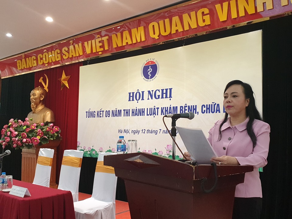 Bộ Y tế tổng kết 9 năm thi hành Luật khám bệnh, chữa bệnh