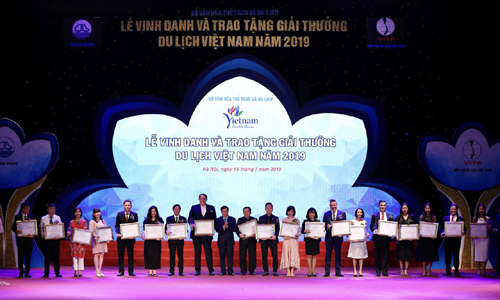 Vinh danh và trao tặng Giải thưởng Du lịch Việt Nam 2019

