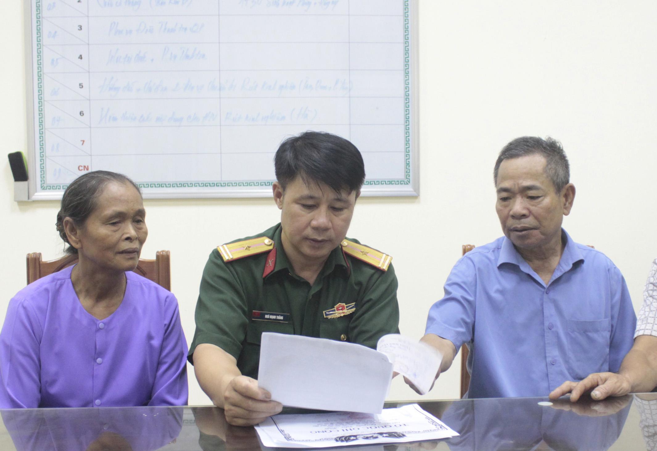 Tận tâm, trách nhiệm với công tác chính sách

