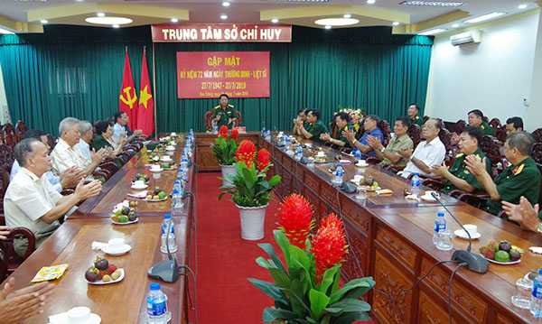 Các đơn vị gặp mặt kỷ niệm 72 năm Ngày Thương binh- Liệt sĩ